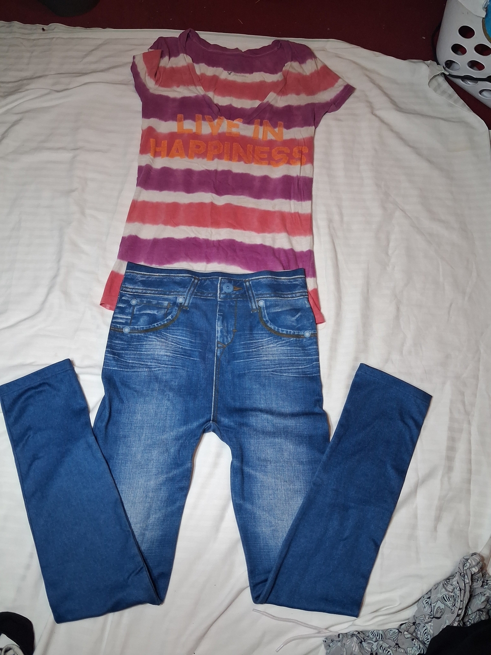 American Eagle Outfitters Dark Blue Skinny Jeans